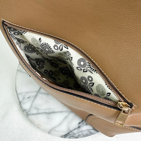 Light Brown Handbag Purse Satchel Bag from My Sweet Auntie *Excellent Condition - Picture 7 of 8